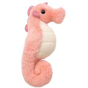 Peluche hippocampe rose 25 cm