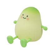 Veilleuse enfant Mangue LED en silicone tactile USB