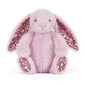 Peluche Jellycat lapin fleur mauve