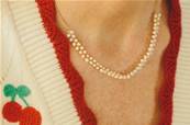 Collier 2 rangs de perles en perle d'eau douce