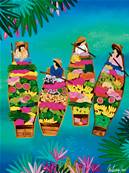 Affiche March Flottant Thalande 30x40 Nolwen