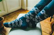 Chaussettes motif japonais T41-46