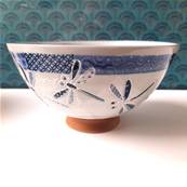 Duo de Bols Japonais Libellules