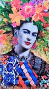 Etole Frida Kahlo laine viscose 4