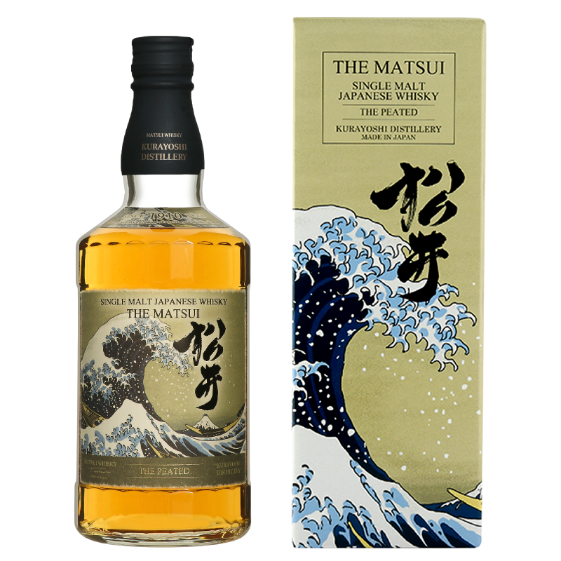 Whisky Japonais MATSUI PEATED 70CL 48% avec étui.