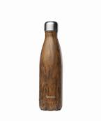 Bouteille isolante inox "bois" 500 ml