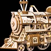 Maquette Bois Locomotive à Vapeur - Prime Steam Express - Robotime