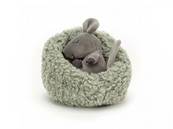 Peluche souris qui hiberne Jellycat 12cm