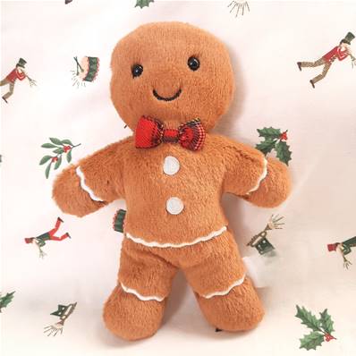 Jolly Gingerbread : Le bonhomme en pain d'épice le plus mignon de Noël !