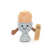 Peluche Jellycat Œuf à la Coque - Eggetha Egg & Lance Soldier