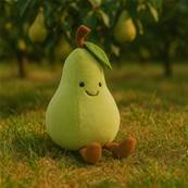 Peluche Jellycat Poire verte - Amuseable Pear
