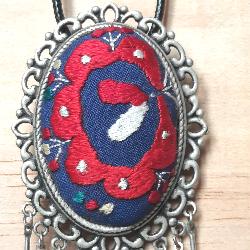 Collier ethnique Tibétain avec pampilles DAWA