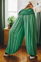 Pantalon coloré uni taille unique