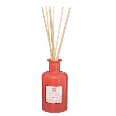 Diffuseur de parfum aux AGRUMES ET SAFRAN 200ml avec tiges de bambou,