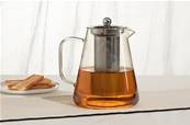Théière en verre avec bec 1,3L