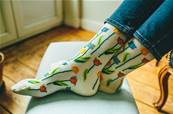 Chaussettes femme Tulipes