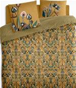 Housse de couette 2 personnes et taies d'oreiller 220 x 240 motif TULIPES OTTOMANES.