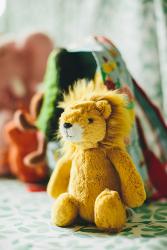 Doudou lion tout doux 18 cm petit Jellycat