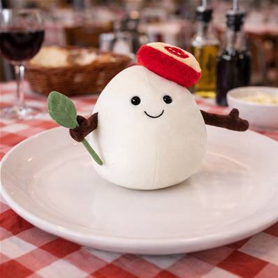 Peluche Jellycat tomate mozzarella