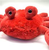 Peluche crabe rouge