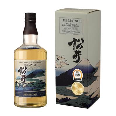 Whisky Japonais MATSUI MIZUNARA 70 cl 48% avec étui.