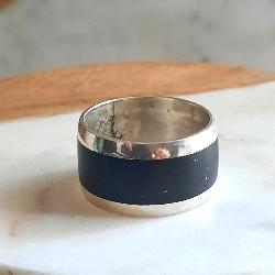 Bague Touareg Argent Ethnique Artisanale – Taille 64  Nanif 6001