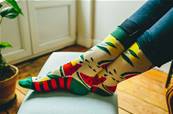 Chaussettes femme Pastques et citrons