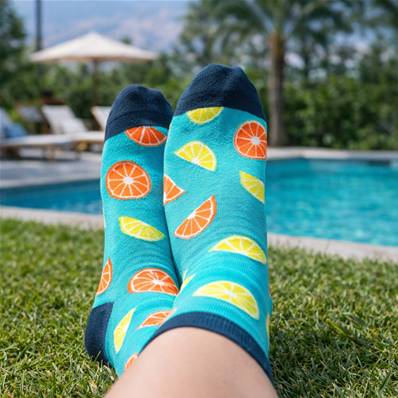 Chaussettes Agrumes colorées 36-40