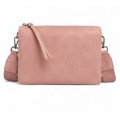 Sac moyen rabat pastel rose