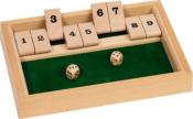 Shut the box le jeu Fermez la bote