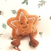 Star Cookie Jellycat : L'toile la plus gourmande de Nol !