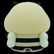 Veilleuse enfant Abeille LED en silicone tactile USB
