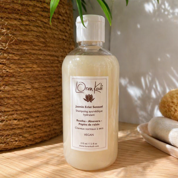 Shampoing naturel ayurvédique Jasmin Aloevera 210ml