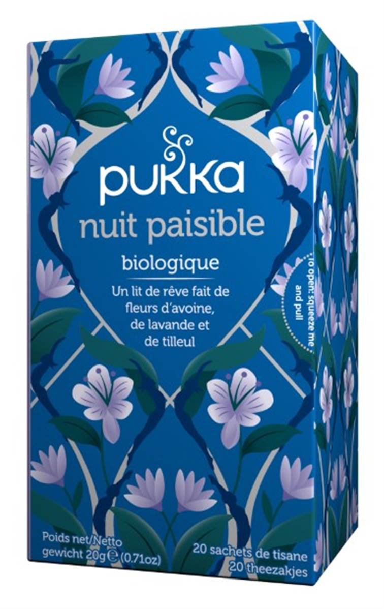 Infusion ayurvédique bio Nuit Paisible 20 sachets