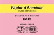 Carnet de 12 feuilles de PAPIER d'ARMENIE rose