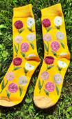 Chaussettes Fleurs d'œillet
