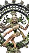 Statuette Shiva en bronze Nataraja 9,50 cm