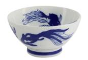 Petit bol Motif Poisson bleu 11,5X6CM 300ML