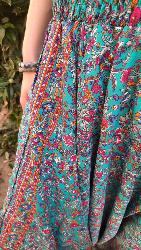 Sarouel 3-en-1 couleur turquoise