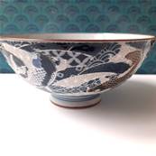 Bol Japonais Carpe Koi 14 X 6,4cm