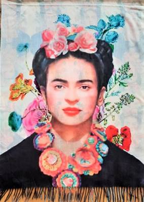 Etole Frida Kahlo laine viscose 2