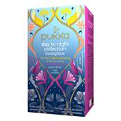 Assortiment 5 infusions et thés Day to night PUKKA 20 sachets