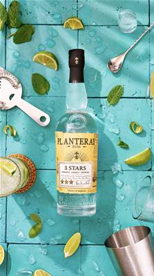 Rhum rum 3 STARS PLANTATION jamaïque Trinidad Barbade 70 cl 42.1°