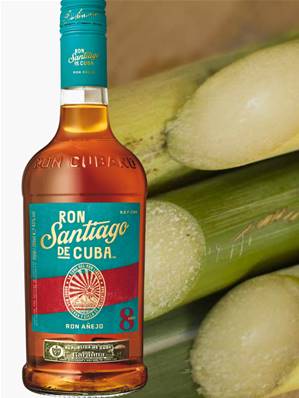 RHUM RON SANTIAGO de CUBA 8 ans 70cl 40°