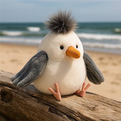 Peluche Jellycat Mouette - Chip Seagull