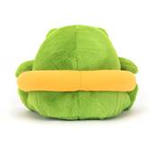 Peluche Jellycat Grenouille avec sa bouée - Ricky Rain Frog Rubber Ring