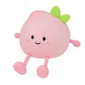 Veilleuse enfant Pêche LED en silicone tactile USB