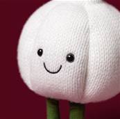 Peluche Jellycat amuseables garlic