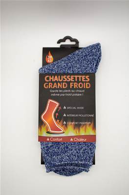 Chaussettes chaudes Grand froid