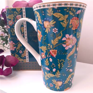 Mug géant 600ml vert Magie d'Inde